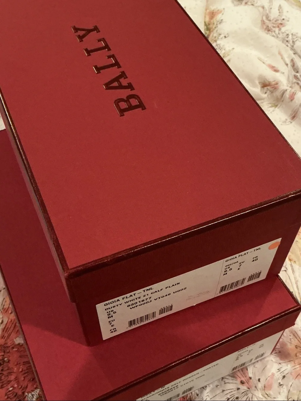 Bally Red Shoe Box Set